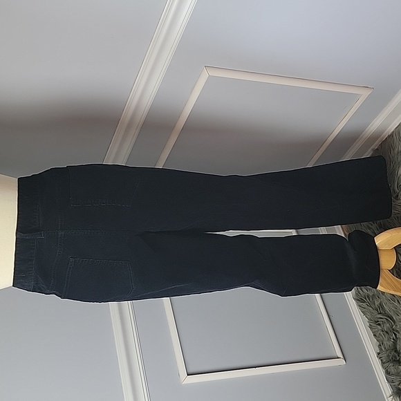 TALBOTS WOMAN Heritage Black Corduroy Straight Leg Preppy Winter Casual Pant 16W - Picture 3 of 6